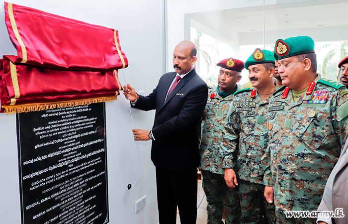 CR Regimental HQ Moves into New Office Complex inside its Compound