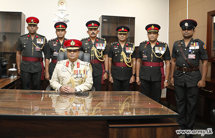 New Military Secretary at Army Headquarters Begins Duties