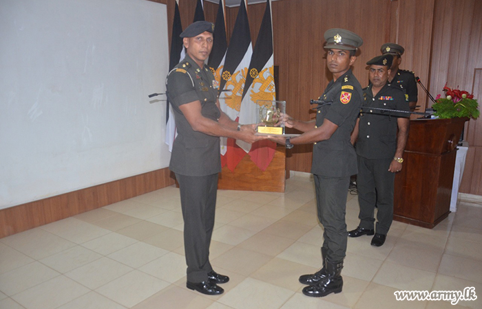 Armoured Young Officers Receive More Knowledge  