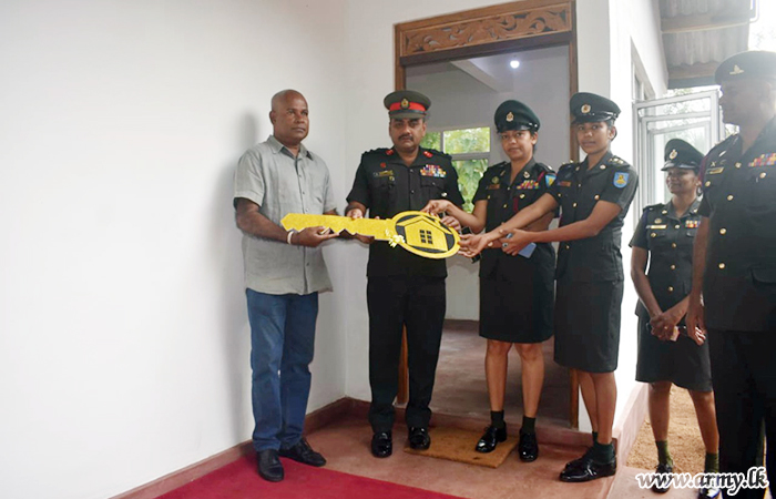 Family with Sick Mother Moves into Army-Built New Home in Habarana