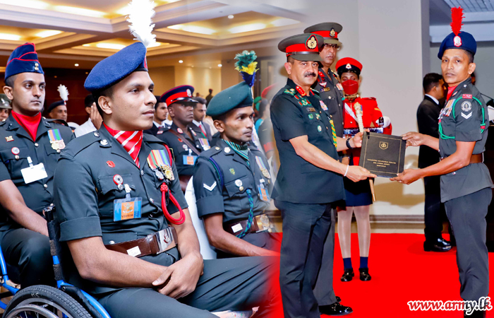 NVQ Qualified Army Personnel Awarded Certificates & Schols to Army Children