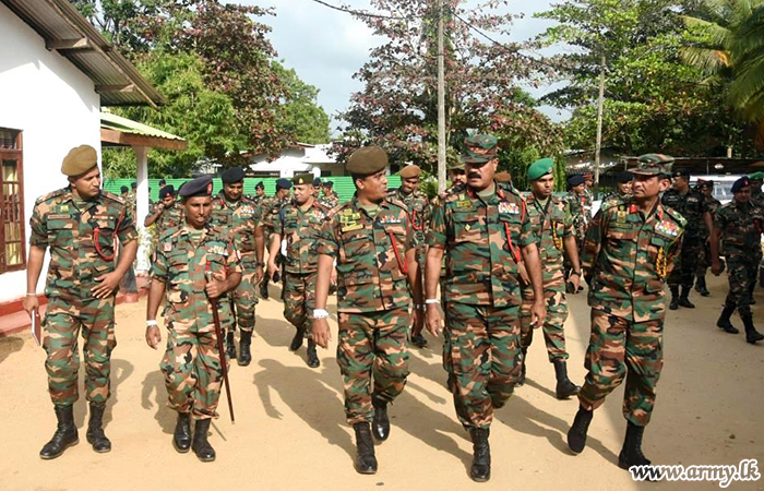 East Commander Makes Familiarization Visits 