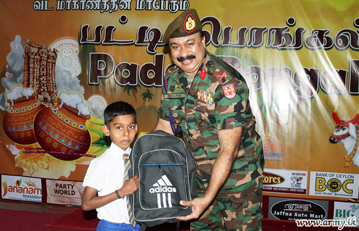 උතුරු සහ වන්නි භටපිරිස් තෛපොංගල් සැමරුම් සඳහා සිය දායකත්වය දක්වති