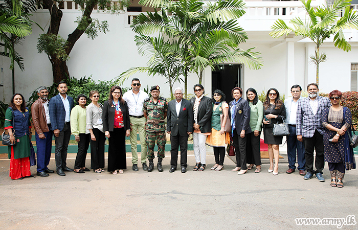 Rotarians of Malaysia in Jaffna Learn about Army Community Roles