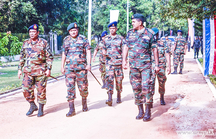 DGGS in Mullaittivu Meets Senior Officers & Commanding Officers