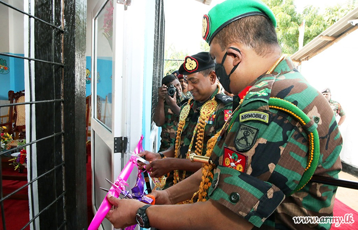 52 වන සේනාංකයේ මූලිකත්වයෙන් නාවට්කුලි ප්‍රදේශයේ ළමුන් වෙනුවෙන් නව පෙර පාසලක්