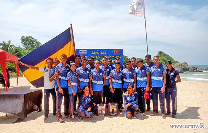 බලපිටිය වෙරළ තීරයේ පැවති පිහිනුම් ශූරතාවලියේ ජය යුද්ධ හමුදාවට