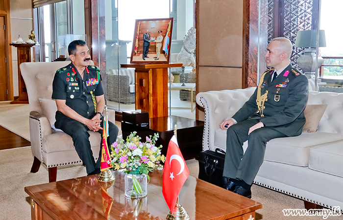 Defence Attaché in Embassy of Türkiye Meets Army Chief