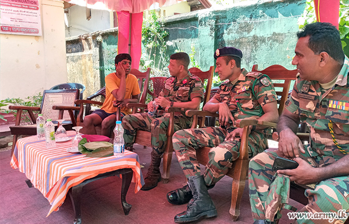 12th Anniversary of 613 Brigade Marked Offering a Lunch Treat to Orphans
