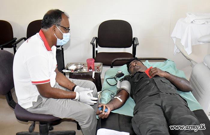 3 (V) GW Troops Give Blood to Save Lives