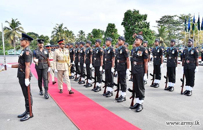 புதிதாக நிலை உயர்வு பெற்ற மேஜர் ஜெனரல் பிரியந்த தசநாயக்க அவர்களுக்கு வரவேற்பு 