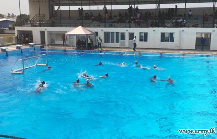 Army Team Wins Novices' Water Polo Championship 2023