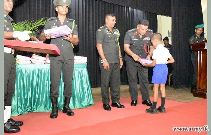 23 GR Organizes Provision of School Accessories to Tissamaharama Students
