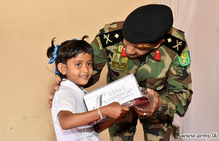 Two Schools in Mannar, Recipients of School Incentives & Gift Parcels