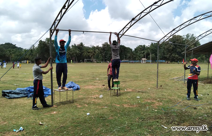 6 GW Troops Facilitate Bharathi College’s Sports Meet