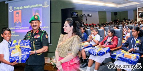 Army Seva Vanitha Unit - Initiated ‘Viru Sisu Pradeepa’ Project Phase-2 Awards 100 More Scholarships to Children of War Heroes