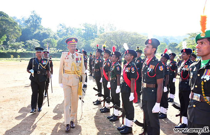 ATS-Maduruoya Salutes Outgoing Commandant