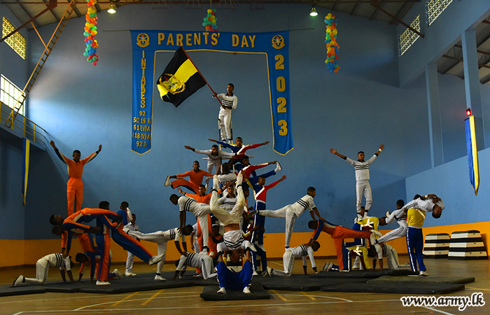 SLMA 's 'Parents' Day' Showcases Skills of Senior Officer Cadets before Parents