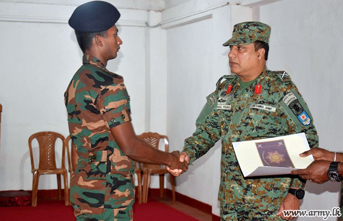 573 Infantry Brigade's Tamil Language Course No-2 Concluded