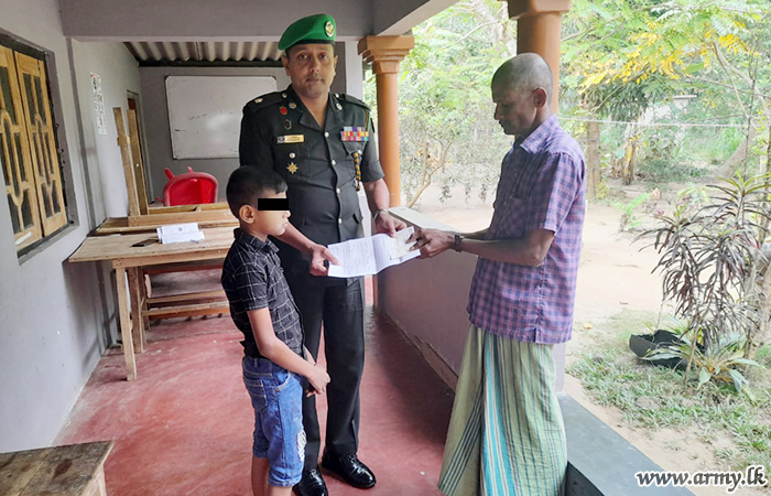 Commander Responds To Father's Appeal for Medical Help of His Son