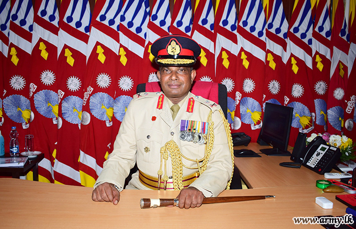 New Colonel of the Regiment - GW Assumes Office