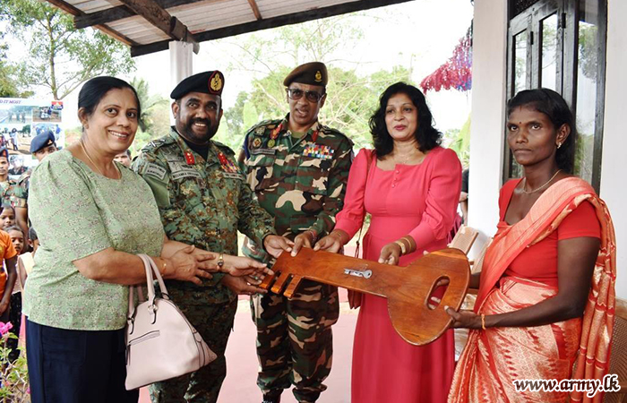 643 Infantry Brigade Gifts One More House to Needy Family