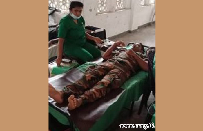 West Troops Support Blood Donation campaign