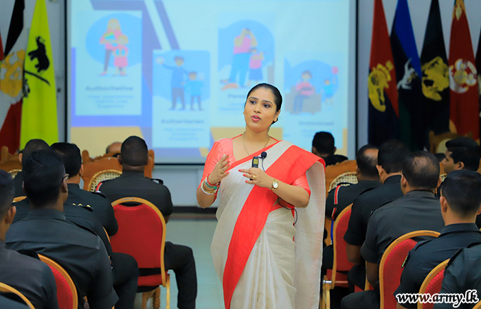 SLAVF Troops Listen to Lecture on 'Art of Happy Family Life'