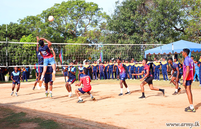 SFHQ-J Volleyball Tournament Competed by 21 Teams