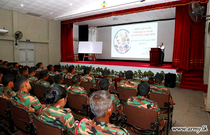 Jaffna Troops Educated on 'Drug Prevention'