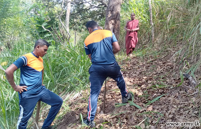 111 Infantry Brigade Troops Help Temple Projects