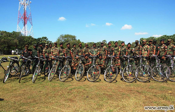 55 Infantry Division Makes Unserviceable Foot Cycles Ride Again