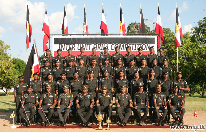 Awarding Ceremony of SLAC Inter Unit Drill/ Pace Stick Competition - 2023 Held at Kalaththewa