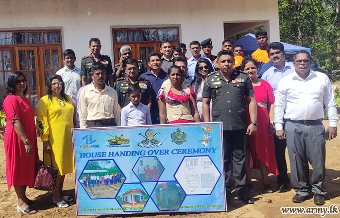 SLAC Troops with Outside Support Erect New House for Fellow Soldier