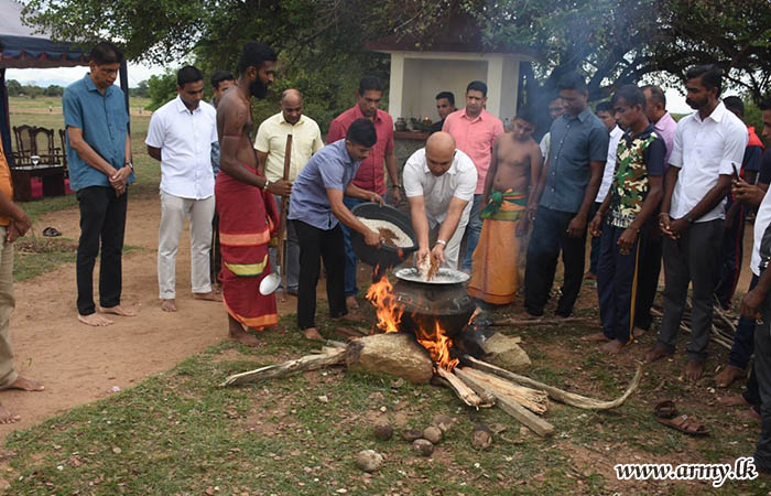 23 வது காலாட் படைப்பிரிவினரின் முதல் நெல் அறுவடை 