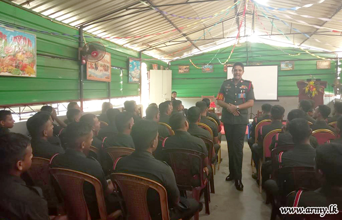 10 SLNG Troops Educted on Military Discipline