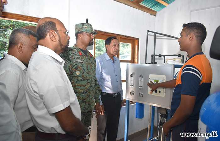593 Infantry Brigade's New Purification Plant to Provide Drinking Water to Civilians