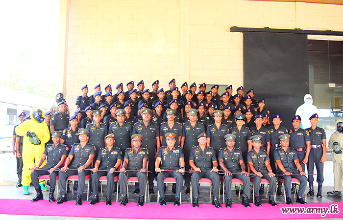 CBRN First Responders Basic Course Concluded at Home of Sappers