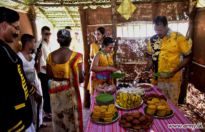East Troops Add Their Share to New Year