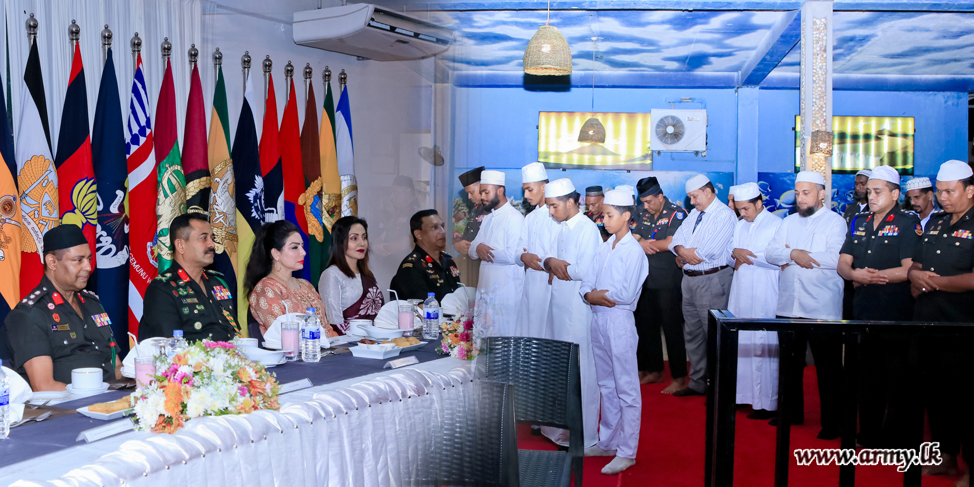 Army Muslim Members with Commander Join ‘Iftar’ Ritual at Laya Beach Hotel