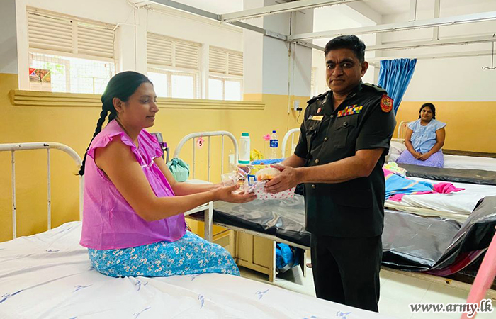 11 Infantry Division Provides Gifts & Lunch to 200 Pregnant Women in Kandy Hospital
