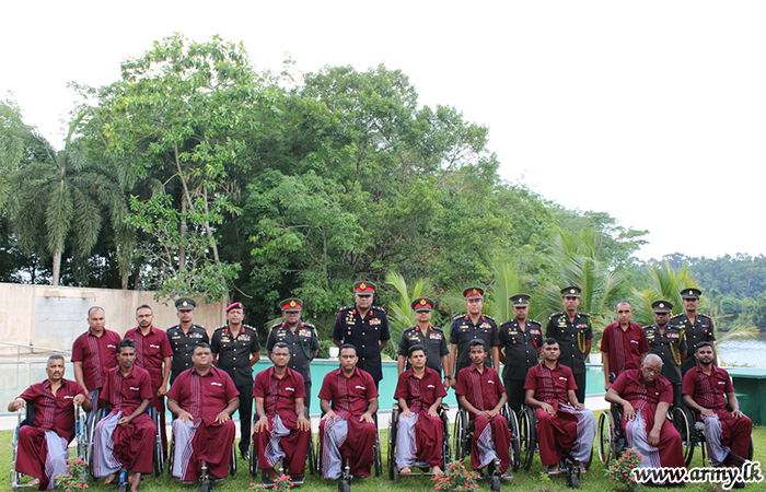 Senior Officers, Coincident with New Year Interact with the Differently able at ‘Abimansal’