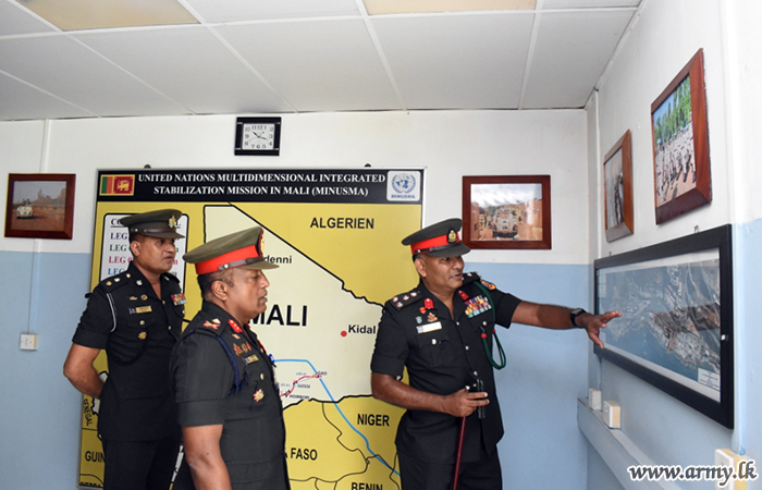 வெளிநாட்டு நடவடிக்கைகள் பணிப்பகம் இலங்கையின் அமைதி ஆதரவு நடவடிக்கை பயிற்சி நிறுவனத்திற்கு  விஜயம்