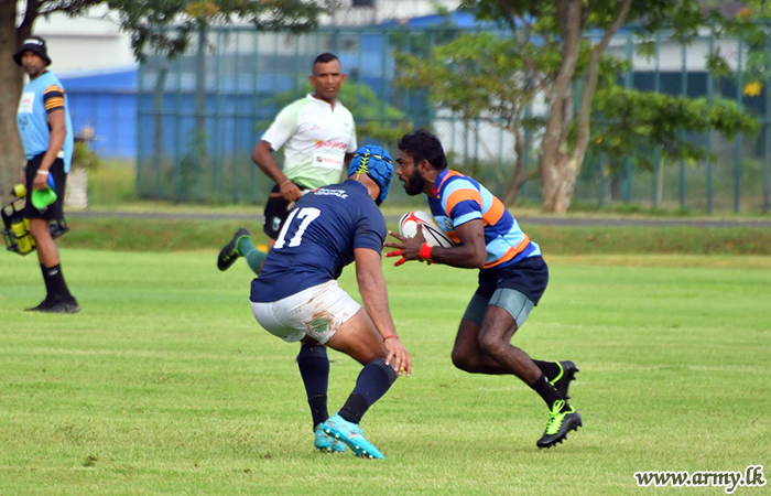 Defence Services Rugby Team Defeats Indian National Rugby Team during Friendly Tussle