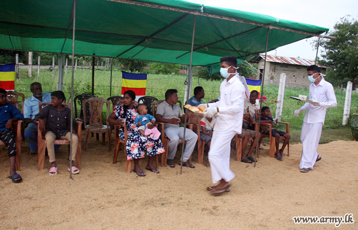 Corriander Water, Buns & Milk Coffee Served in Wellankulam Area on Vesak Day
