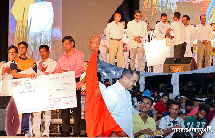 Contributors to Gangarama Vesak Zone Awarded Cash Incentives