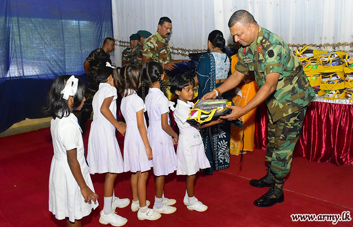 11 Infantry Division Gets School Aids for Deserving Students
