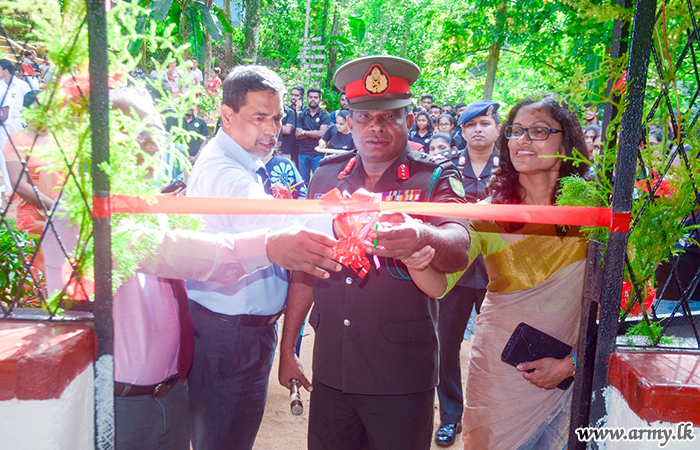 GW Troops with University Support Renovate School Halls & Instal Water Pump
