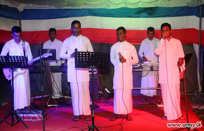 SLNG Regimental HQ Celebrates Vesak at Heraliyawala