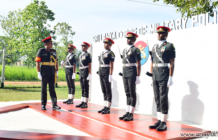 SLCMP Colonel Commandant Visits Troops Before Retirement